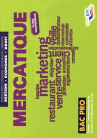 Mercatique Bac Pro Cuisine CSR