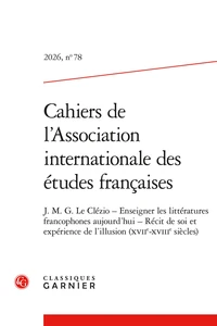 Cahiers de l'Association internationale des études françaises
