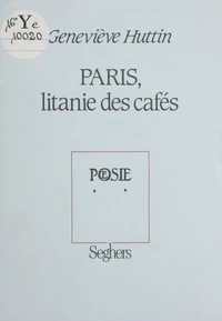 Paris, litanie des cafés