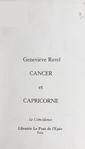Cancer et Capricorne