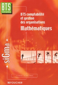 Geneviève Saint-Pierre et Bernard Verlant - Mathematiques Bts Cgo. Programme 2001.
