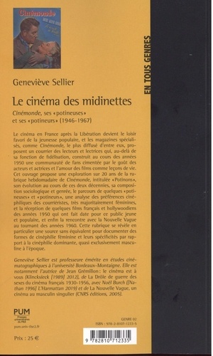 Le cinéma des midinettes. Cinémonde, ses "potineuses" et ses "potineurs" (1946-1967)