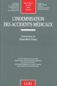 Lindemnisation des accidents médicaux - Actes du colloque du 24 avril 1997, Grande chambre de la Cour de cassation [Paris.pdf