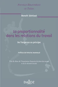 La proportionnalité dans les relations du travail