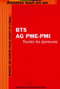 Annales tout en un pour BTS Assistant de gestion PME-PMI