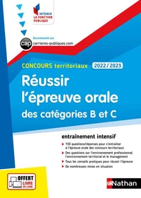 Réussir l'épreuve orale des catégories B et C Concours territoriaux