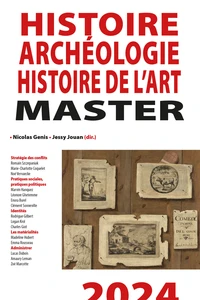 Master Histoire-Archéologie-Histoire de l'art