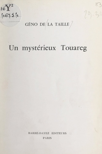 Un mystérieux Touareg