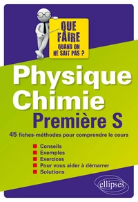 Physique chimie 1e S Que faire quand on ne sait pas ?
