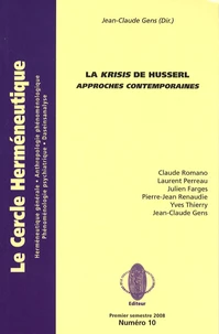 La Krisis de Husserl