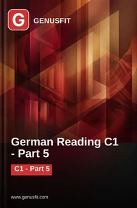 GenusFit: German Reading C1. Part 5/6