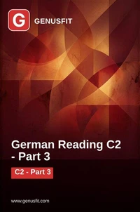 GenusFit: German Reading C2. Part 3/7
