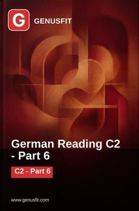 GenusFit: German Reading C2. Part 6/7