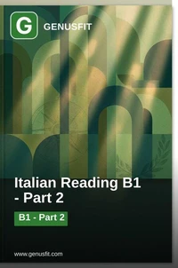 GenusFit: Italian Reading B1. Part 2/2