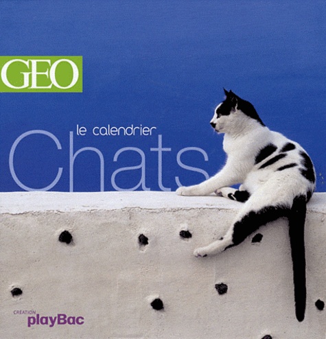  GEO - Le calendrier Chats.