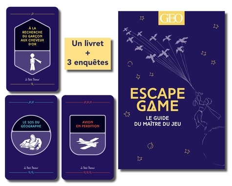Le Petit Prince. Coffret Escape Game avec 120 cartes et 1 livret