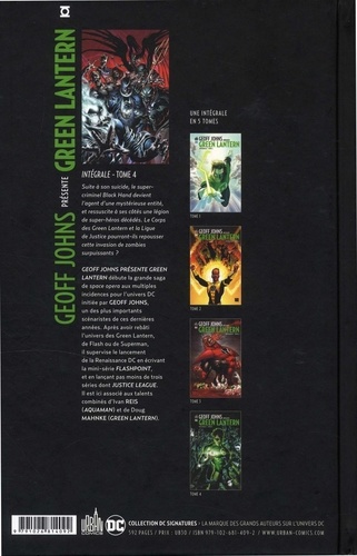 Geoff Johns présente Green Lantern Intégrale... - Geoff Johns - Livres -  Furet du Nord