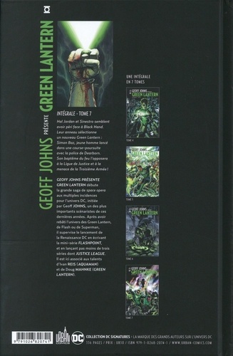 Geoff Johns présente Green Lantern Intégrale Tome 7