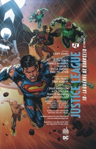 Justice League Tome 10 La guerre de Darkseid. 2e partie