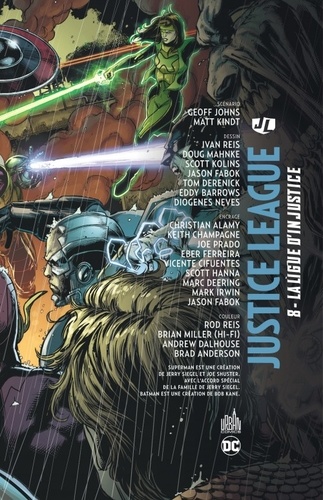 Justice League Tome 8 La ligue d'injustice