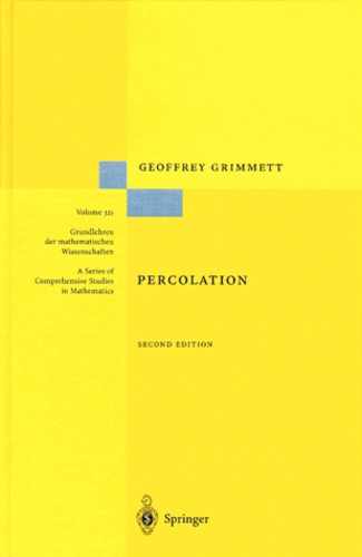 Geoffrey Grimmett - Percolation.