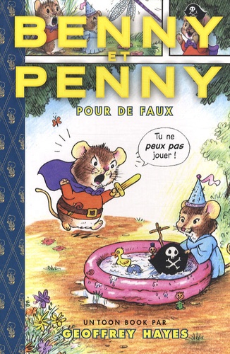 Geoffrey Hayes - Benny et Penny : Pour de faux - Edition anglais-français.