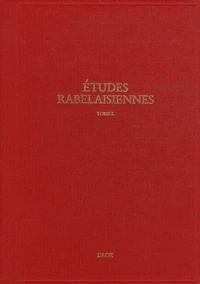 Etudes rabelaisiennes