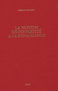 La notion de perplexité à la Renaissance