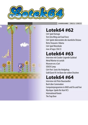 Lotek64 #2021-2023. Ausgaben 62, 63 und 64