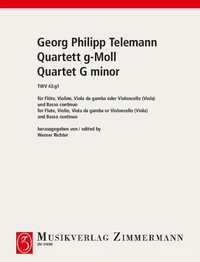 Quatuor en sol mineur