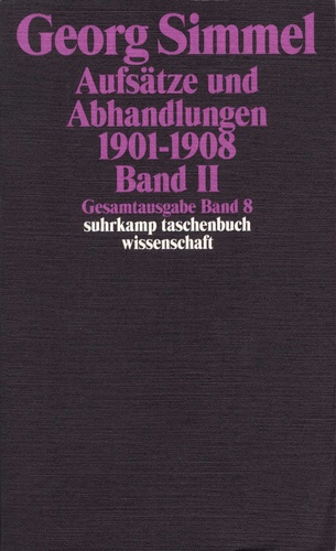 Aufsätze und Abhandlungen 1901-1908. Band 2