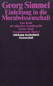 Einleitung in die Moralwissenschaft