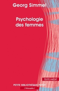 Georg Simmel - Psychologie des femmes.