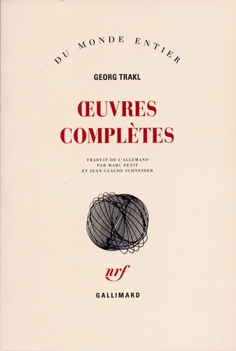 Georg Trakl - Oeuvres complètes.