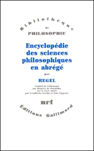 Encyclopédie des sciences philosophiques en abrégé (1830)