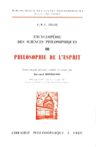 Encyclopédie des sciences philosophiques