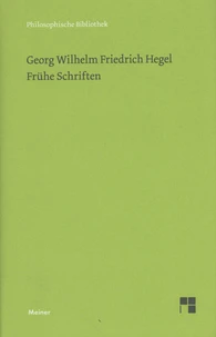 Frühe Schriften