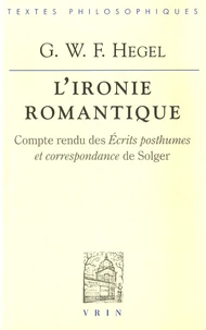L'ironie romantique