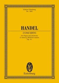 Concert pour orgue No. 1 Sol mineur