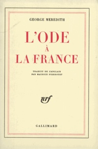 George Meredith - Ode à la France.