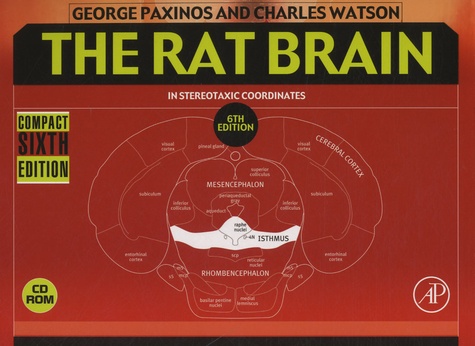 George Paxinos et Charles Watson - The Rat Brain - In Stereotaxic Coordinates. 1 Cédérom