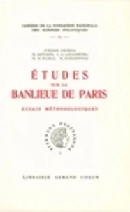 Etudes sur la banlieue de Paris