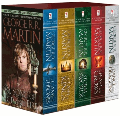 George R. R. Martin - A Game of Thrones 1-5 Boxed Set : .