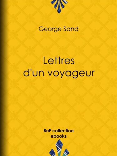 Lettres d'un voyageur