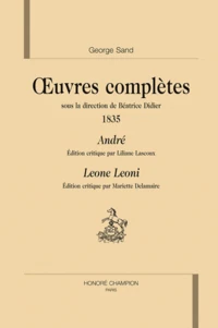 Oeuvres complètes, 1835