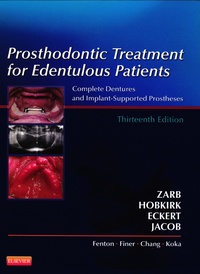 George Zarb et John A. Hobkirk - Prosthodontic Treatment for Edentulous Patients.