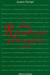 La République portugaise, 1974-1995