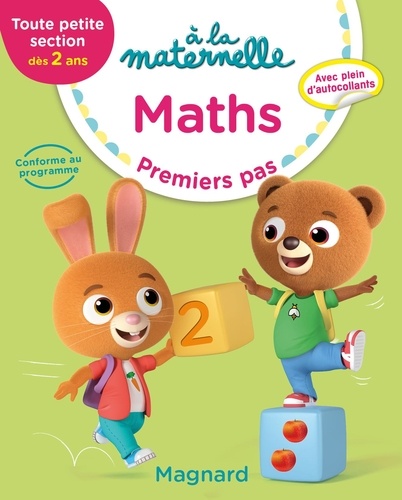 Maths TPS dès 2 ans à la maternelle. Premiers pas  Edition 2019