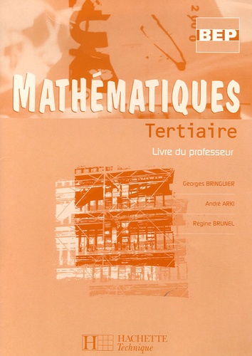 Georges Bringuier et André Arki - Mathématiques BEP Tertiaire - Livre du professeur. 1 Cédérom