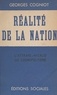 Georges Cogniot - Réalité de la nation - L'attrape-nigaud du cosmopolitisme.